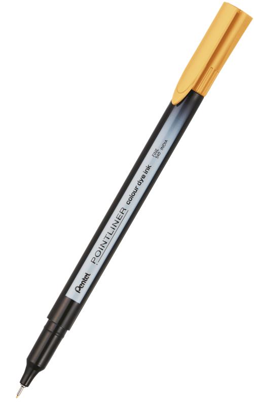PENTEL CIENKOPIS POINTLINER ŻÓŁTA OCHRA
