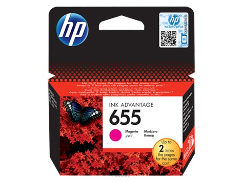 hp 655 tusz magenta oryginał            hp3525/4615/4625/5525/6525