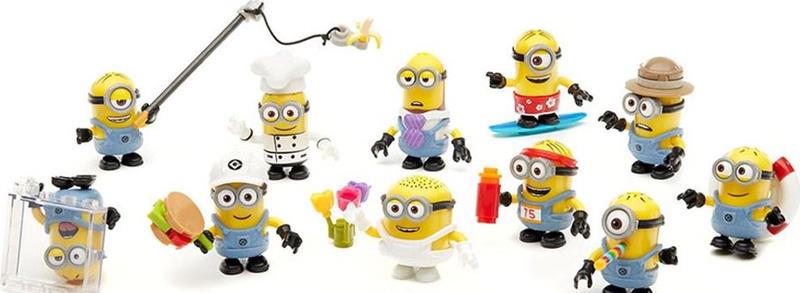MINIONKI FIGURKA SASZETKA MEGA BLOKS