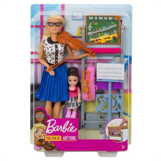 mattel barbie kariera zestaw-w szkole muzycznej fxp18