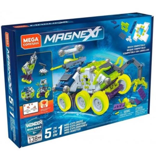 mega construx magnext 5w1 explorers 138el gff26