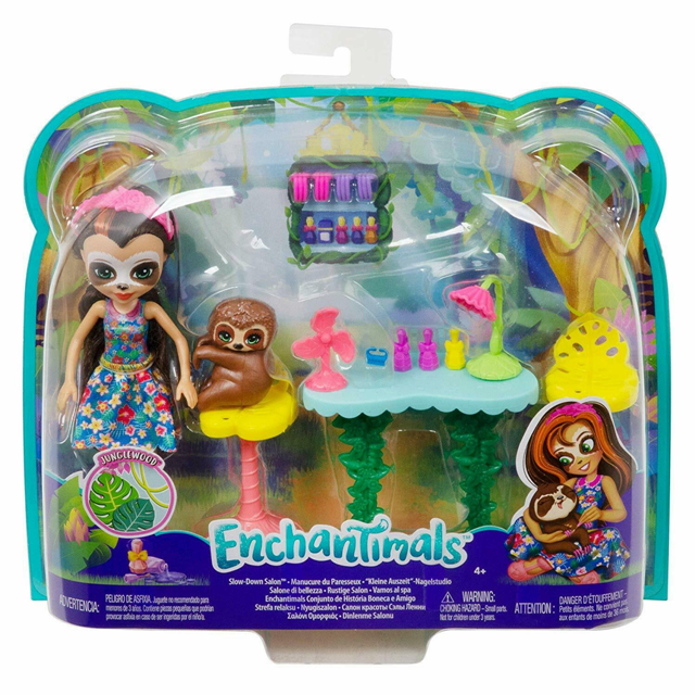 mattel enchantimals strefa relaksu +    lalka gfn54