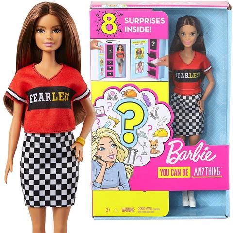 mattel barbie brunetka kariera niespodzianka glh64