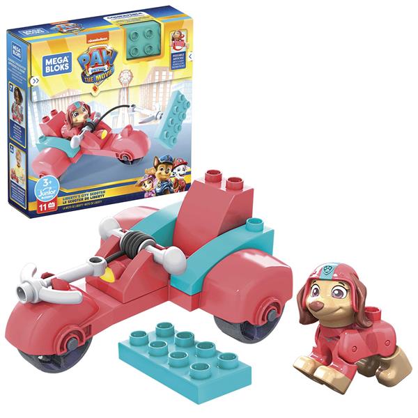 fisher price mega bloks psi patrol skuter miejski liberty 11el gyh94 mattel