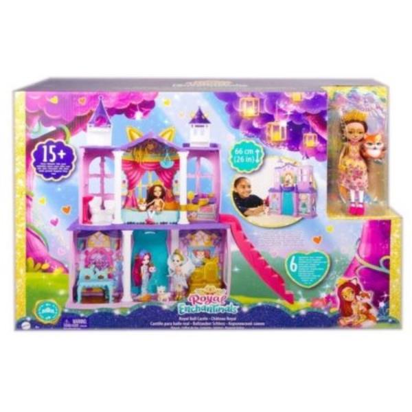 MATTEL ENCHANTIMALS KRÓLEWSKI PAŁAC + LALKA GYJ17