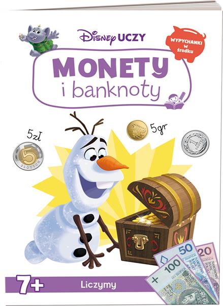 ameet książeczka disney uczy monety i banknoty  kraina lodu upz-9302