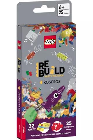 AMEET LEGO RECREATE KARTY WYZWAŃ KOSMOS 32 KARTY I 25 KLOCKÓW