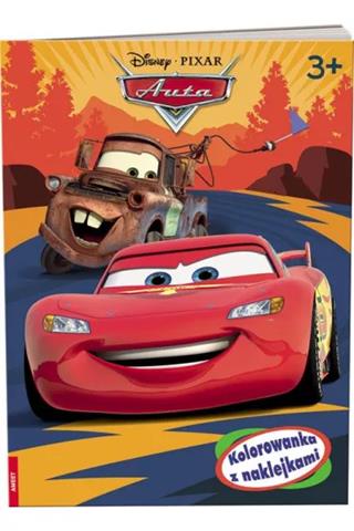 AMEET KOLOROWANKA Z NAKLEJKAMI AUTA NA-9139