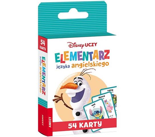 AMEET DISNEY UCZY ELEMENTARZ JĘZYKA ANGIELSKIEGO 54 KARTY