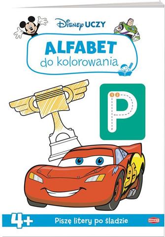 AMEET KSIĄŻECZKA DISNEY UCZY ALFABET DO KOLOROWANIA UKOA-9302