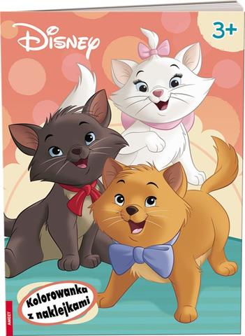 AMEET KOLOROWANKA Z NAKLEJKAMI DISNEY NA-9140