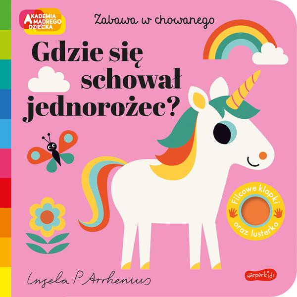 książka zabawa w chowanego gdzie się schował jednorożec? akademia mądrego dziecka harpercollins