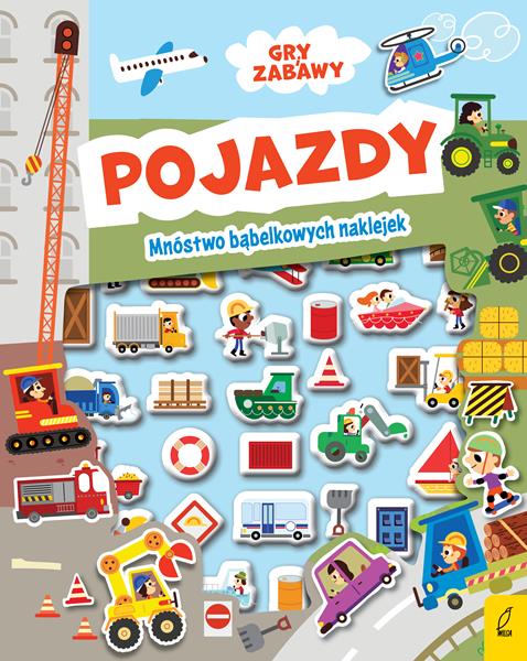 foksal książeczka gry i zabawy pojazdy