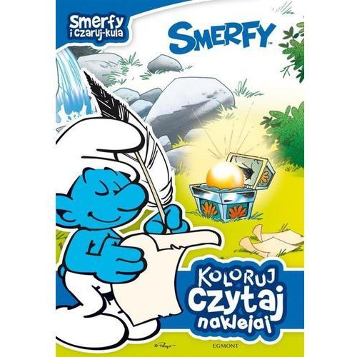 egmont koloruj, czytaj, naklejaj - smerfy i czaruj kula