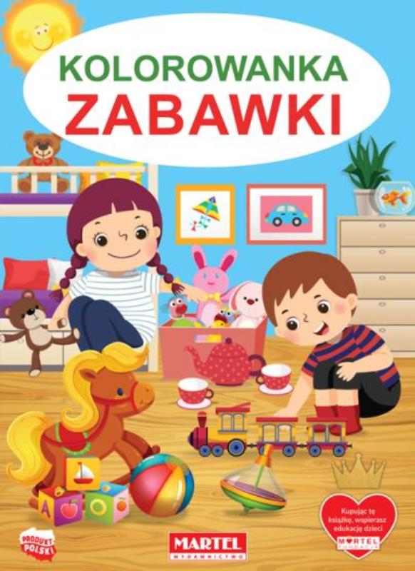 MARTEL KOLOROWANKA ZABAWKI