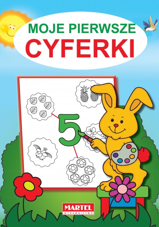 MARTEL KOLOROWANKA MOJE PIERWSZE CYFERKI