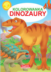 MARTEL KOLOROWANKA DINOZAURY