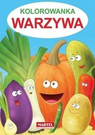 martel kolorowanka warzywa