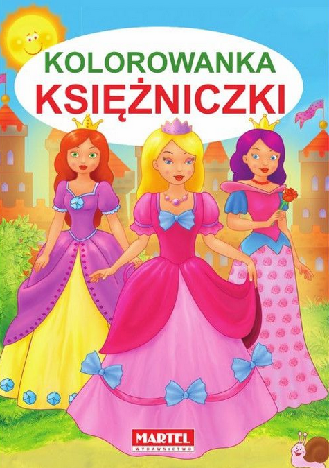MARTEL KOLOROWANKA KSIĘŻNICZKI