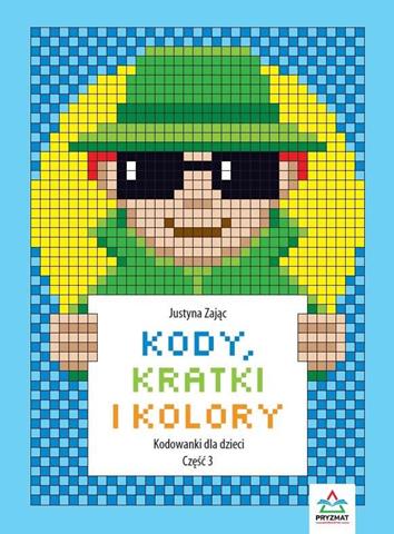 PRYZMAT KSIĄŻECZKA KODY, KRATKI I KOLORYCZ.3