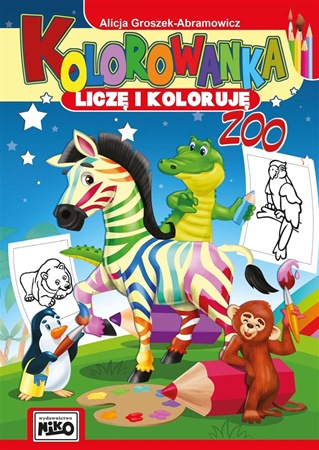 niko kolorowanka liczę i koloruję zoo