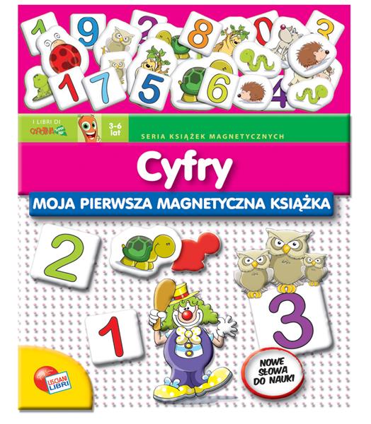 LISCIANI CAROTINA KSIĄŻECZKA MAGNETYCZNA CYFRY 78076  DANTE
