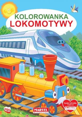 MARTEL KOLOROWANKA LOKOMOTYWY
