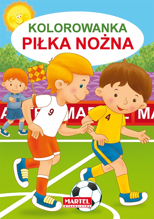 MARTEL KOLOROWANKA PIŁKA NOŻNA
