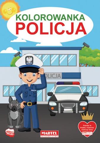 MARTEL KOLOROWANKA POLICJA