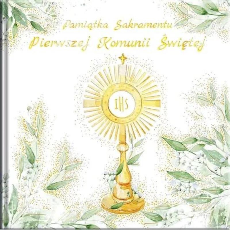 HENRY KSIĄŻECZKA KWD PAMIĄTKA KOMUNIJNA MONSTRANCJA