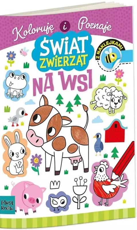 HENRY KOLOROWANKA A4 ŚWIAT ZWIERZĄT - NAWSI