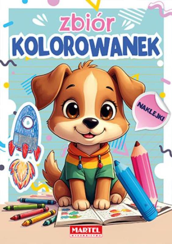 MARTEL ZBIÓR KOLOROWANEK Z NAKLEJKAMI