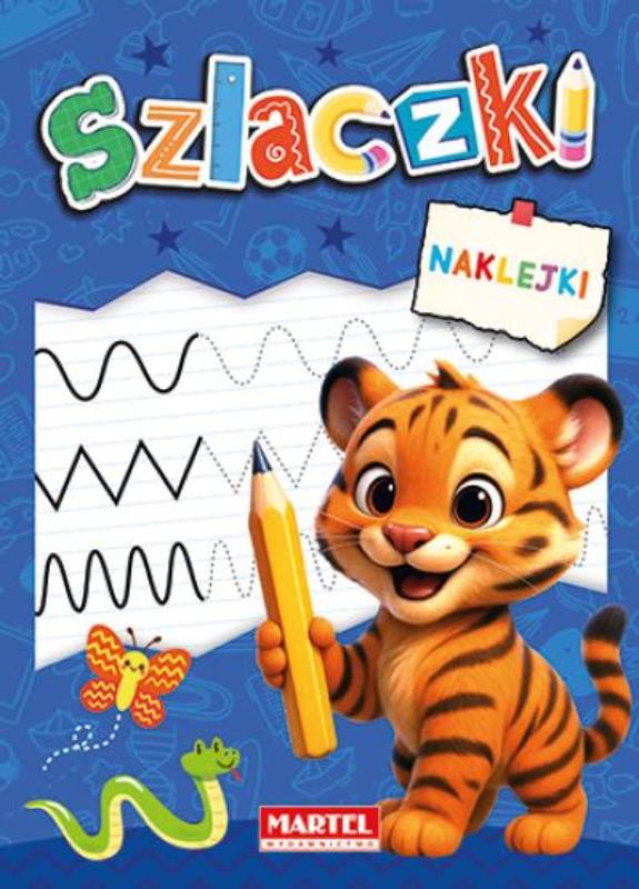 MARTEL KSIĄŻECZKA SZLACZKI Z NAKLEJKAMI