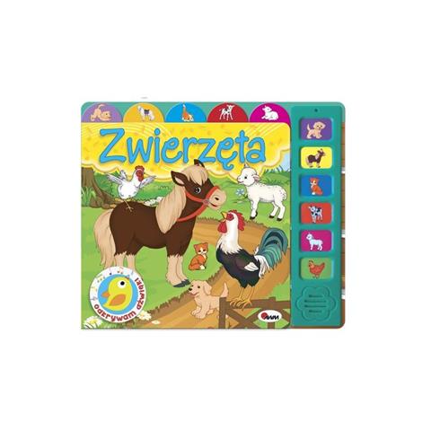 AWM KSIĄŻECZKA ODKRYWAM DŹWIĘKI ZWIERZĘTA