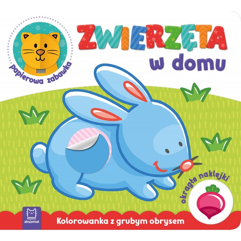 aksjomat-kolor.zwierzęta w domu         z grubym obrysem