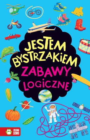 zielona sowa-książ.jestem bystrzakiem zabawy logiczne