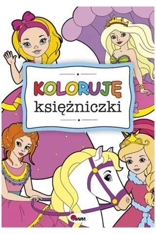 AWM KOLOROWANKA KOLORUJĘ KSIĘŻNICZKI NOWE978-83-8181-181-1