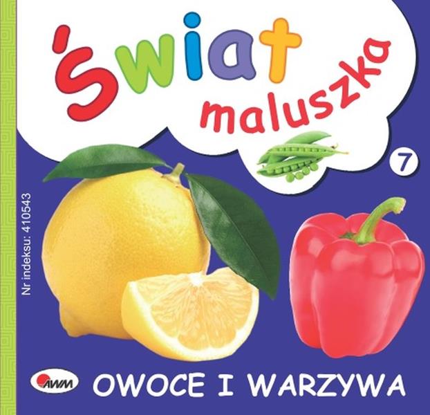 awm książeczka świat maluszka owoce i warzywa