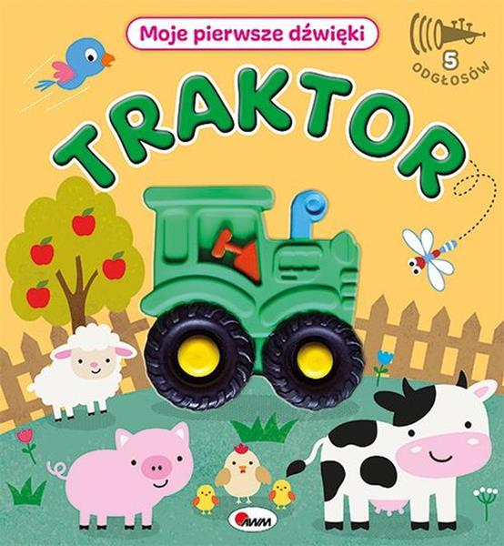 awm książeczka moje pierwsze dźwięki traktor