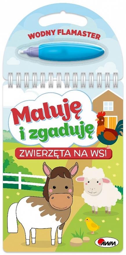 awm maluję i zgaduję zwierzęta na wsi