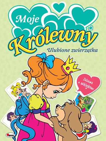 AWM MOJE KRÓLEWNY ULUBIONE ZWIERZĄTKA Z NAKLEJKAMI