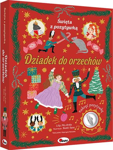 AWM KSIĄŻECZKA ŚWIĘTA Z POZYTYWKĄ DZIADEK DO ORZECHÓW GWIAZDKA