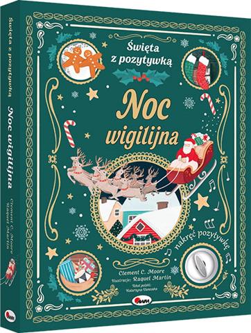 AWM KSIĄŻECZKA ŚWIĘTA Z POZYTYWKĄ NOC WIGILIJNA GWIAZDKA