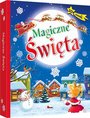 AWM KSIĄŻECZKA MAGICZNE ŚWIĘTA 3D SCENKI GWIAZDKA