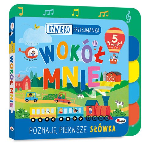 AWM KSIĄŻECZKA DŹWIĘKOPRZESUWANKA WOKÓŁ MNIE
