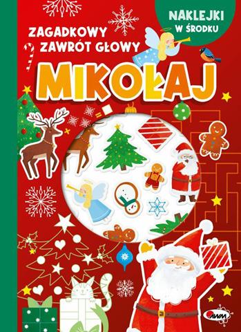 AWM KSIĄŻECZKA ZAGADKOWY ZAWRÓT GŁOWY MIKOŁAJ