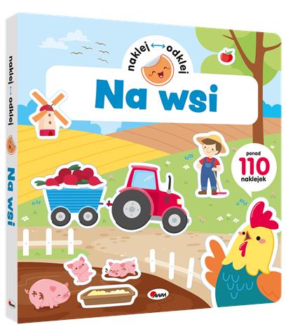 AWM KSIĄŻECZKA NAKLEJ ODKLEJ NA WSI