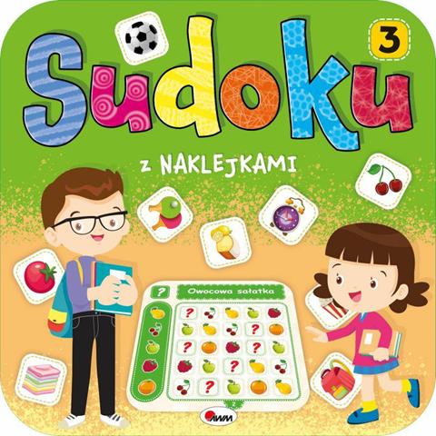 AWM SUDOKU Z NAKLEJKAMI 3