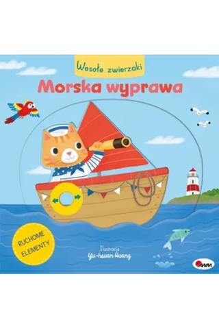 AWM KSIĄŻECZKA WESOŁE ZWIERZAKI MORSKA WYPRAWA 978-83-8181-621-2