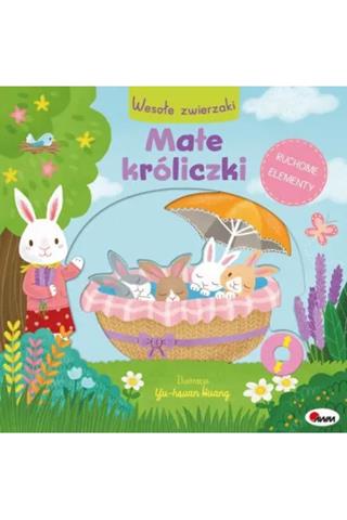 AWM KSIĄŻECZKA WESOŁE ZWIERZAKI MAŁE KRÓLICZKI 978-83-8181-622-9